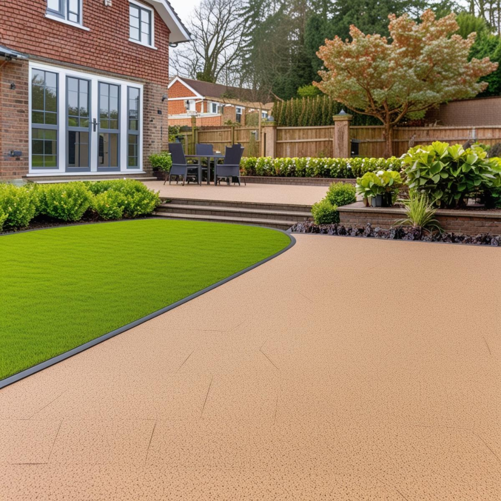 New Resin Paving in Mold